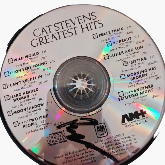 Cat Stevens Greatest Hits Soft Classic Rock CD - Picture 3 of 5